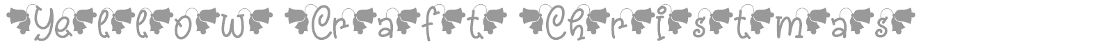 Yellow Craft font preview